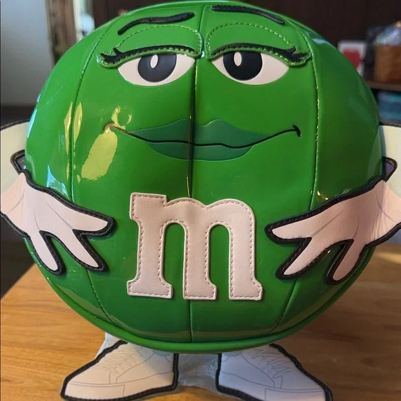 Loungefly Green M&M Backpack - Picture 2 of 7